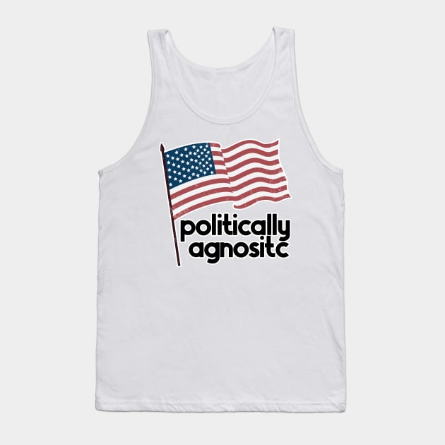 Politically Agnostic Tank Top by nextneveldesign